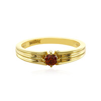 Bague en argent et Diamant rouge I3