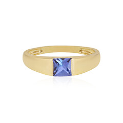 Bague en or et Tanzanite AAA