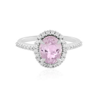 Bague en argent et Kunzite