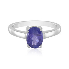 Bague en argent et Tanzanite