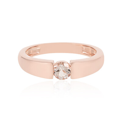 Bague en argent et Morganite