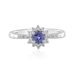 Bague en argent et Tanzanite