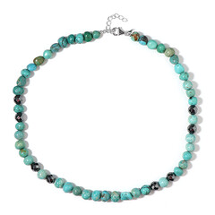 Collier en argent et Turquoise arizona