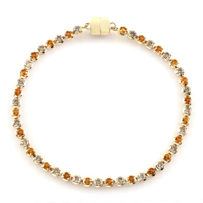 Bracelet en or et Citrine Madère (SUHANA)