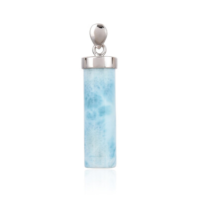 Pendentif en argent et Larimar