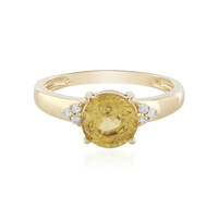 Bague en or et Zircon jaune (AMAYANI)