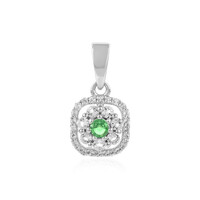 Pendentif en argent et Grenat Tsavorite