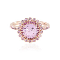 Bague en argent et Kunzite