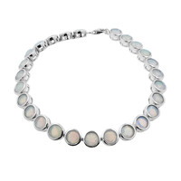 Bracelet en argent et Opale Welo