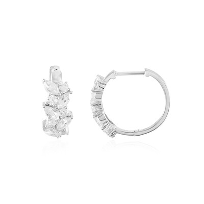 Boucles d'oreilles en argent et Zircon