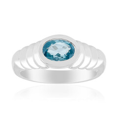 Bague en argent et Zircon de Ratanakiri (Pallanova)