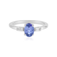 Bague en argent et Tanzanite