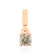 Pendentif en or et Diamant rose de France SI1 d'Argyle  (Annette)