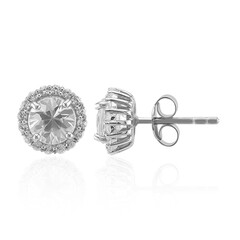 Boucles d'oreilles en argent et Zircon