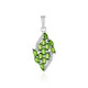 Pendentif en argent et Diopside de Russie