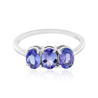 Bague en argent et Tanzanite