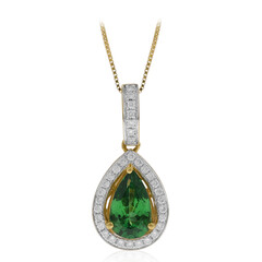 Collier en or et Grenat Tsavorite AAA (CIRARI)