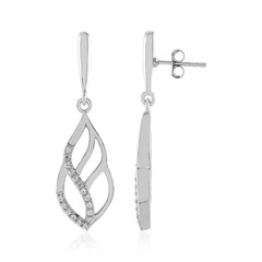 Boucles d'oreilles en argent et Zircon