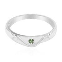 Bague en argent et Grenat Tsavorite