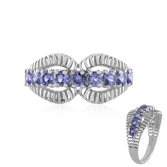 Bague en or et Tanzanite AAA (Ornaments by de Melo)