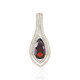 Pendentif en or et Grenat du Mozambique AAA (SUHANA)