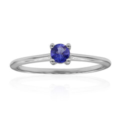 Bague en platine et Tanzanite AAA