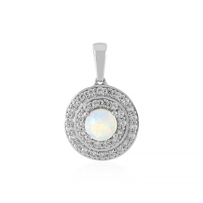 Pendentif en argent et Opale Welo