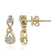 Boucles d'oreilles en or et Diamant SI1 (G) (Annette)