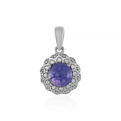 Pendentif en argent et Tanzanite