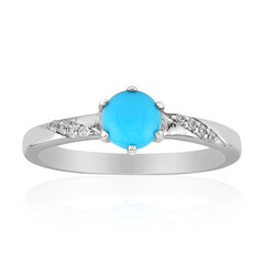 Bague en argent et Turquoise Sleeping Beauty