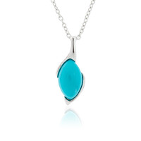 Collier en argent et Turquoise Sleeping Beauty