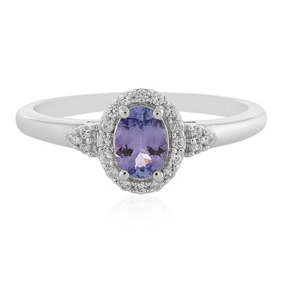 Bague en argent et Tanzanite