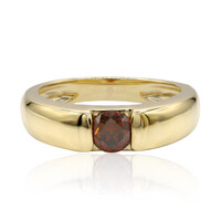 Bague en or et Diamant cognac VS1