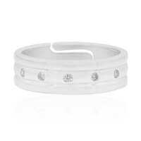 Bague pour homme en argent et Diamant I1 (G)