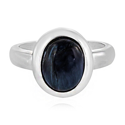 Bague en argent et Pietersite