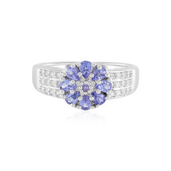 Bague en argent et Tanzanite