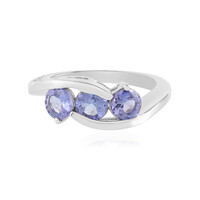 Bague en argent et Tanzanite