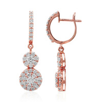 Boucles d'oreilles en or et Diamant SI2 (H) (Estée Collection)