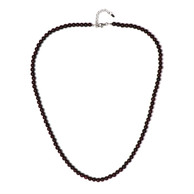 Collier en argent et Grenat d'Inde