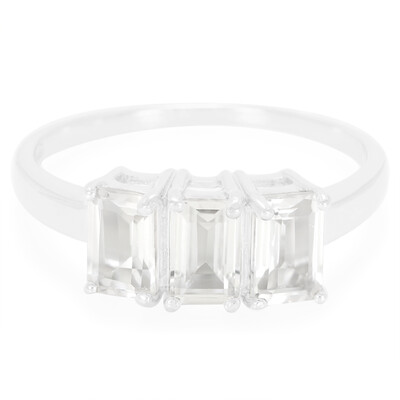 Bague en argent et Danburite