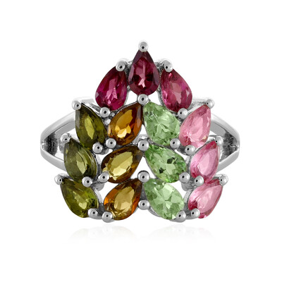 Bague en argent et Tourmaline