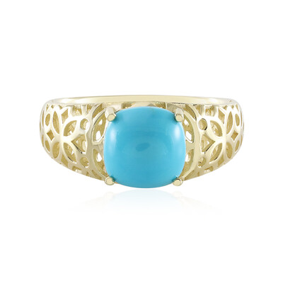 Bague en or et Turquoise Sleeping Beauty (Ornaments by de Melo)