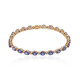 Bracelet en or et Tanzanite AAA