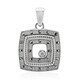 Pendentif en argent et Diamant I2 (J) (Annette classic)