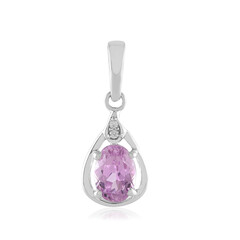 Pendentif en argent et Kunzite