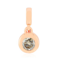 Pendentif en or et Diamant rose de France VS1 d'Argyle