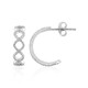 Boucles d'oreilles en argent et Zircon