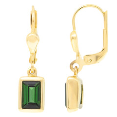 Boucles d'oreilles en or et Tourmaline de Golconde (CUSTODANA)