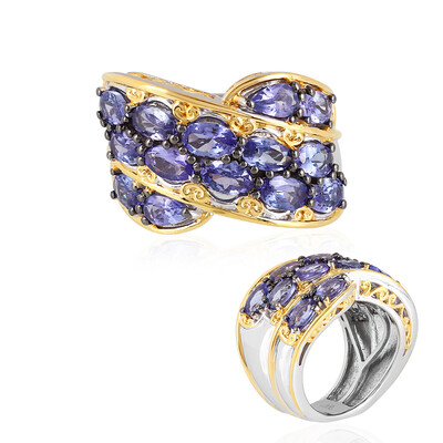 Bague en argent et Tanzanite (Gems en Vogue)