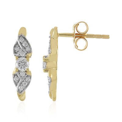 Boucles d'oreilles en or et Diamant Flawless (F) (LUCENT DIAMONDS)